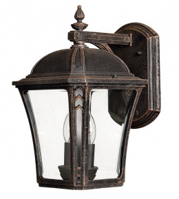"The Whitsome" Rustic Bronze Large Wall Lantern