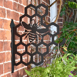"Honeycomb Bee" Garden Hanging Basket Bracket