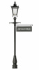 2.7m Victorian Lamp Post With Hanging Sign