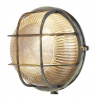 Solid Brass Round Bulkhead Style Ship Wall Light