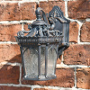 Antique Bronze Ornate Wall Lantern