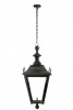 A chain hanging dorchester style ceiling light
