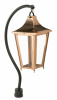 Copper Swan Neck Victorian Lantern