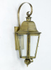 Devonshire Antique Brass Wall Lantern