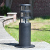 Modern Black Pillar Light