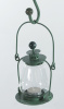 Olive Green Garden Candle Lantern