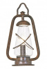 Pioneer Trail Search Lantern Inspired Rustic Garden Pillar Light