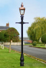 Polished Copper Kensington Lamp Post 2.25m