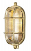 Solid Brass Oval Bulkhead Style Ship Wall Light