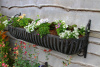 Rural Hay Trough Flower Planter With Scrolled Brackets