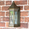 Solid Brass Traditional Flush Fitting Wall Lantern
