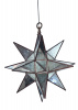 Multi-point Star Design "Mercury Glass" Hanging Ceiling Light