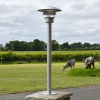 Stainless Steel Scandinavian Pillar Lamp Post