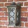 "The Westwick" Gothic Bronze Flush Wall Light