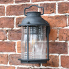Antique Grey Colonial Style Wall Lantern