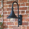 Deluxe Black Coach House Style Wall Light