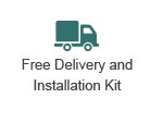 free delivery and installation kit